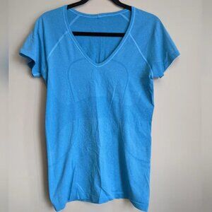 Lululemon Swiftly Shirt RARE Blue Nile  - size 4